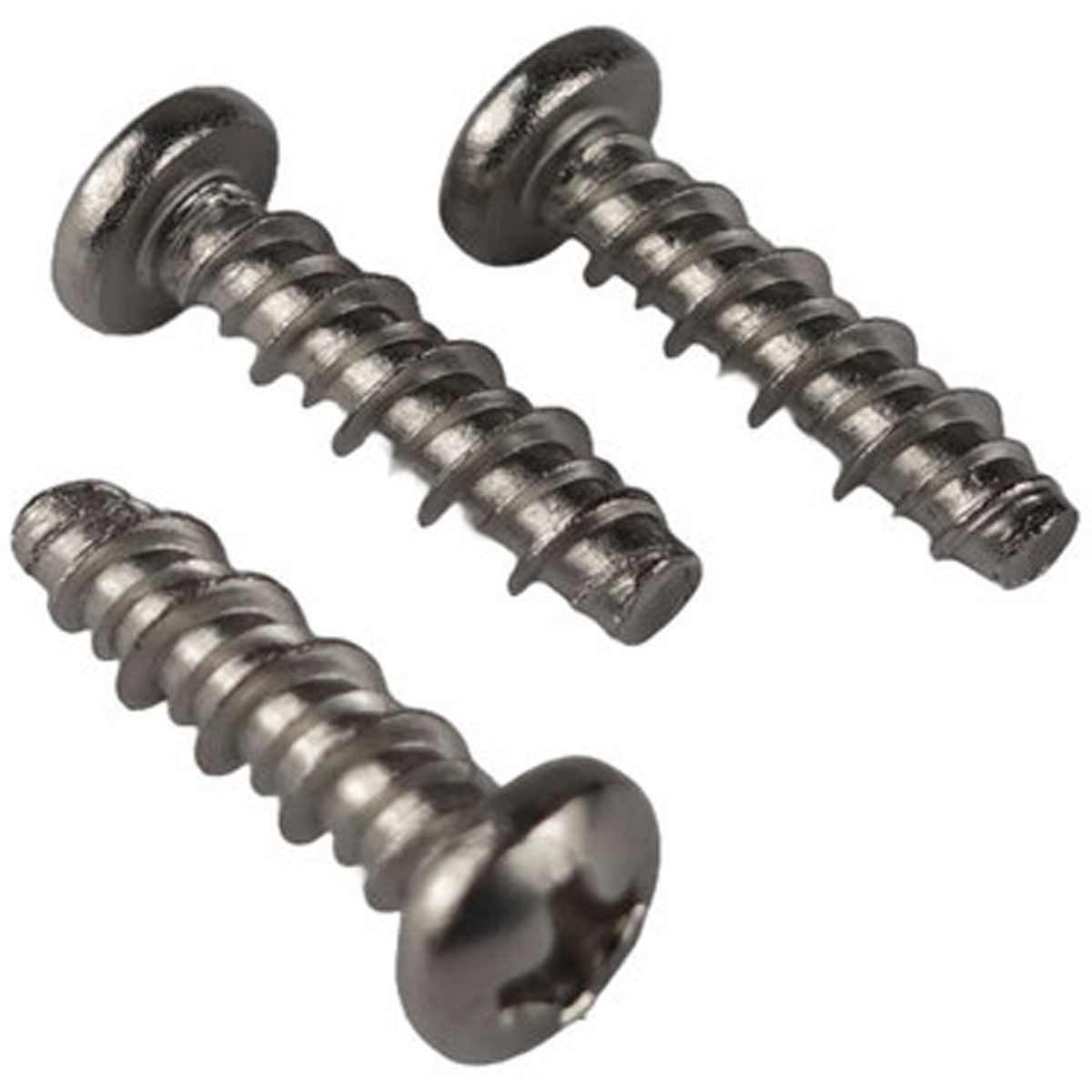Jabsco Self Tapping Screws for 37010, 37045 & 37245 Toilets (3 Pack)