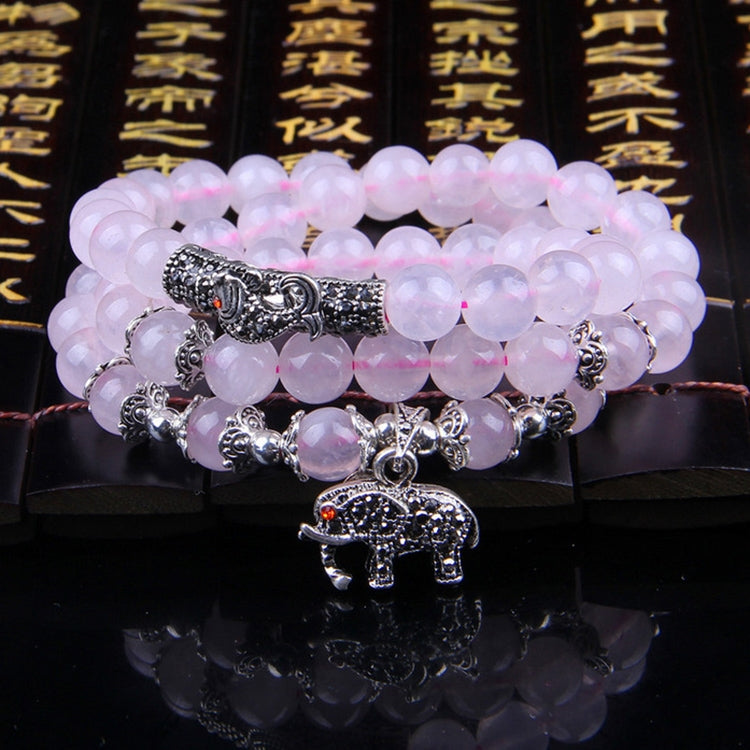 Fashion Jewelry Accessory Garnet Beads Bracelet, White Jade, Pink Crystal & Cat, Pink Crystal & Elephant & Fish, Red Agate & Elephant, Red Agate & Pi Xiu, Violitde, Garnet, Blue Sandstone & Calabash, Red Agate & Buddha Head, Aquamarine & Longevity Lock