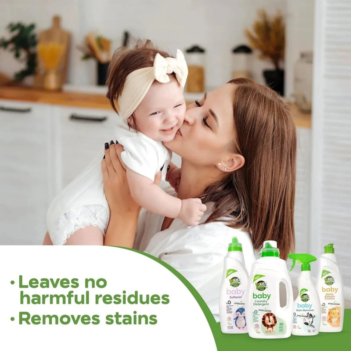 Just Green Organic Baby Laundry Liquid 1500ml