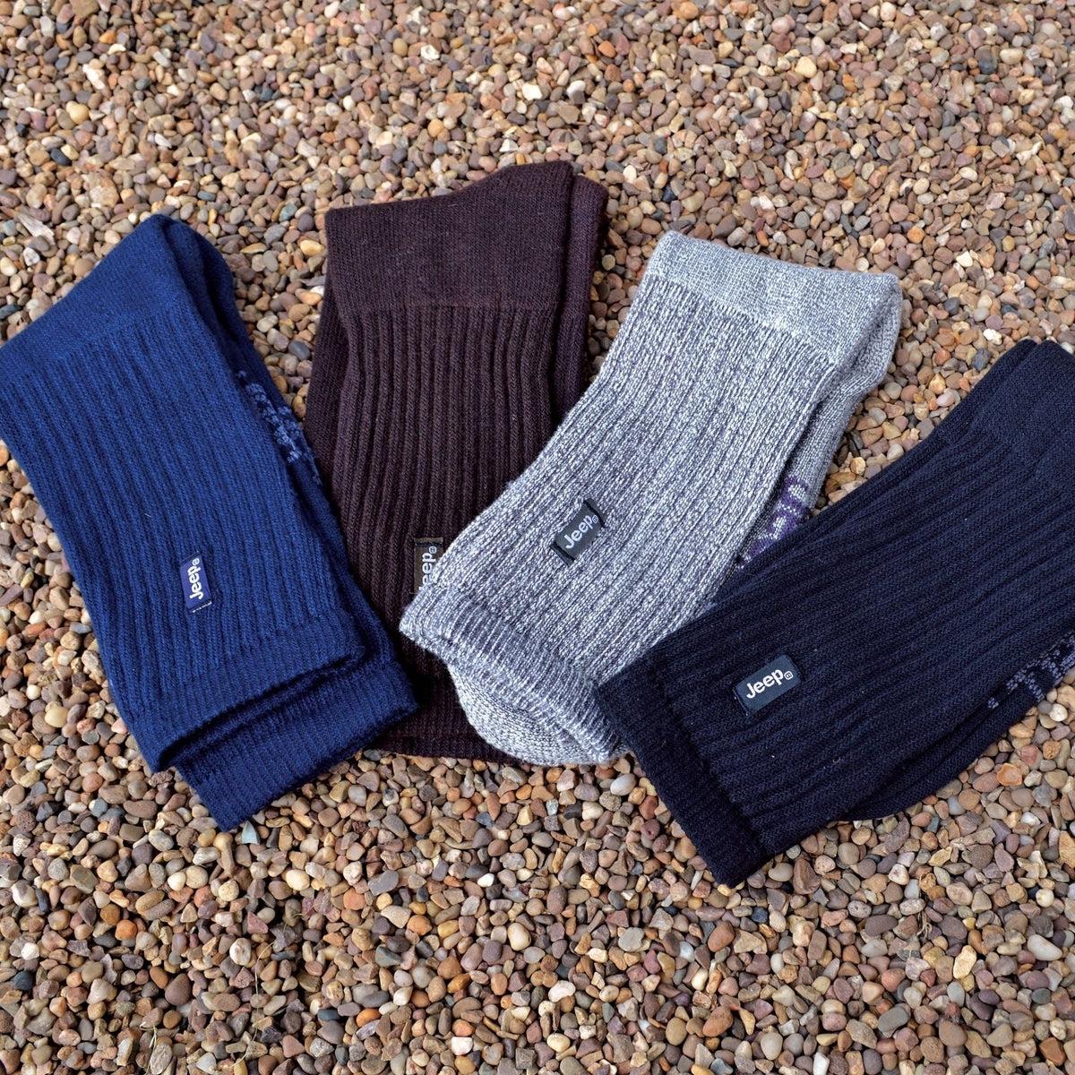 3 Pack Mens Vintage Cotton Cushioned Socks for Hiking Boots