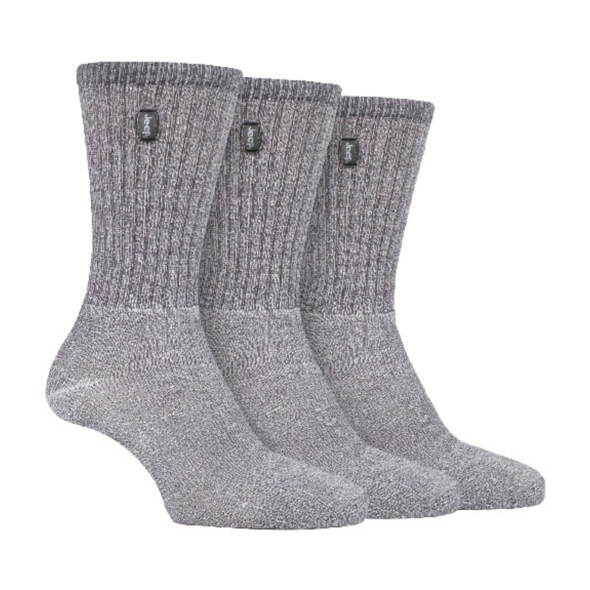 3 Pack Mens Vintage Cotton Cushioned Socks for Hiking Boots