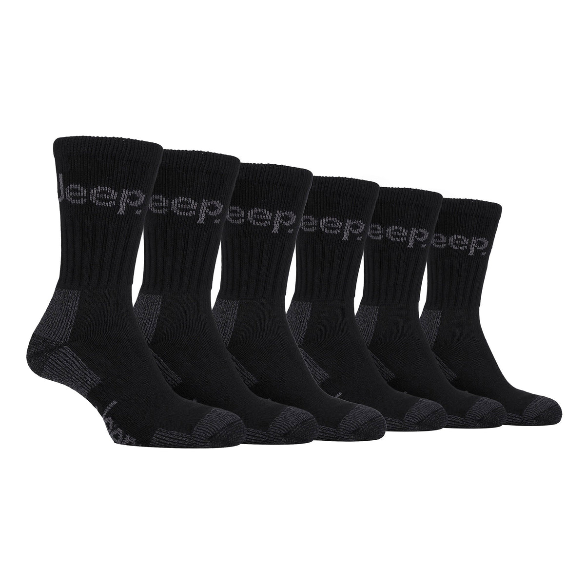 Mens Luxury Cushioned Cotton Hiking Socks (Multipack Options)