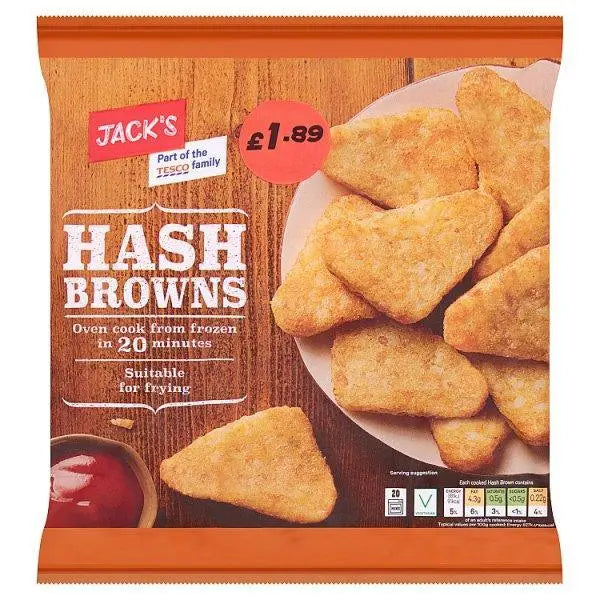 Jacks Hash Browns 700g