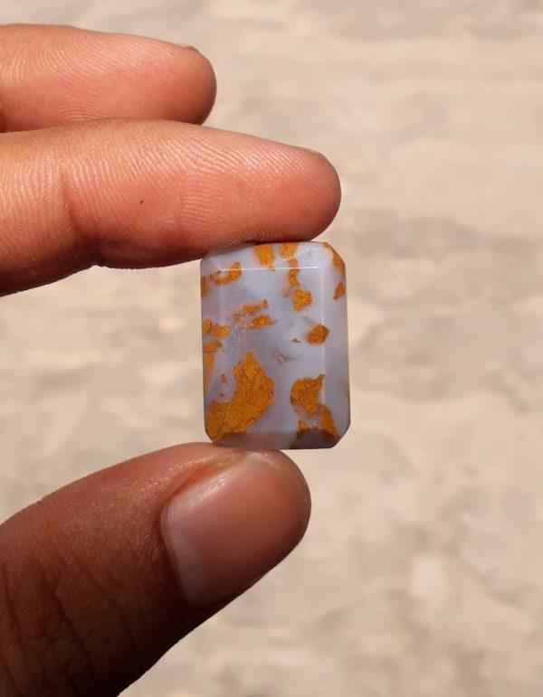 20ct Jasper - Gold Jasper Cabochon - Yellow Jasper - 21.6x15.4mm