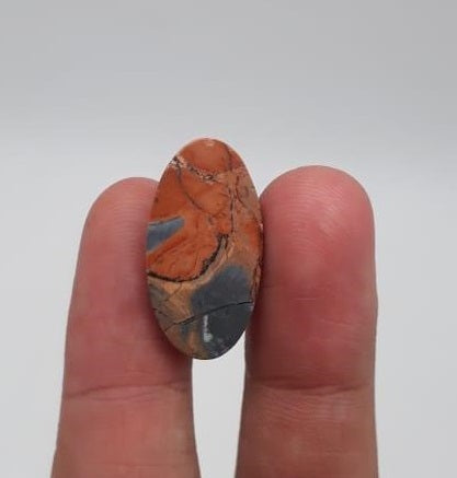18ct Jasper - Maligano Jasper Cabochon - Jasper Maligano- 25x13mm