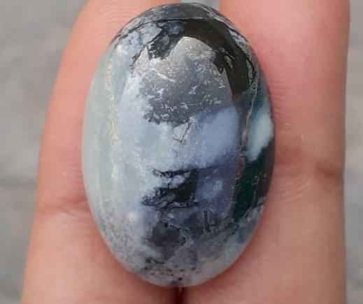 33.5ct Jasper - Maligano Jasper Cabochon - Jasper Maligano- 28x20mm