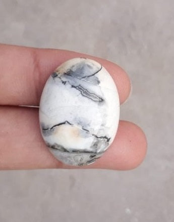 36.4ct Jasper - Maligano Jasper Cabochon - Jasper Maligano- 28x20mm