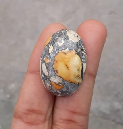 37.5ct Jasper - Maligano Jasper Cabochon - Jasper Maligano- 29.5x20.5mm