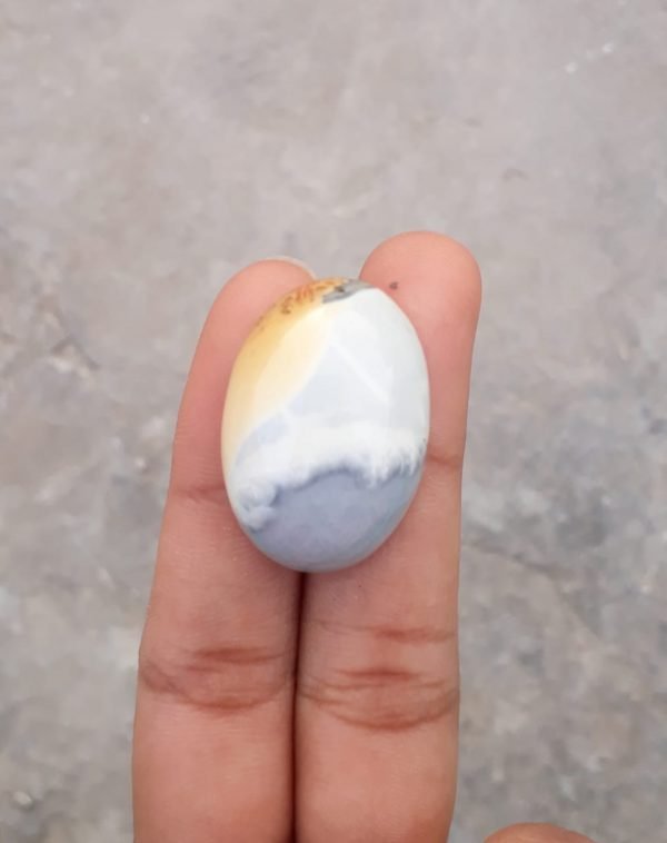 47ct Jasper - Maligano Jasper Cabochon - Jasper Maligano- 30x21mm