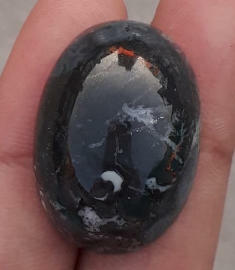 51.7ct Jasper - Maligano Jasper Cabochon - Jasper Maligano- 29x21mm