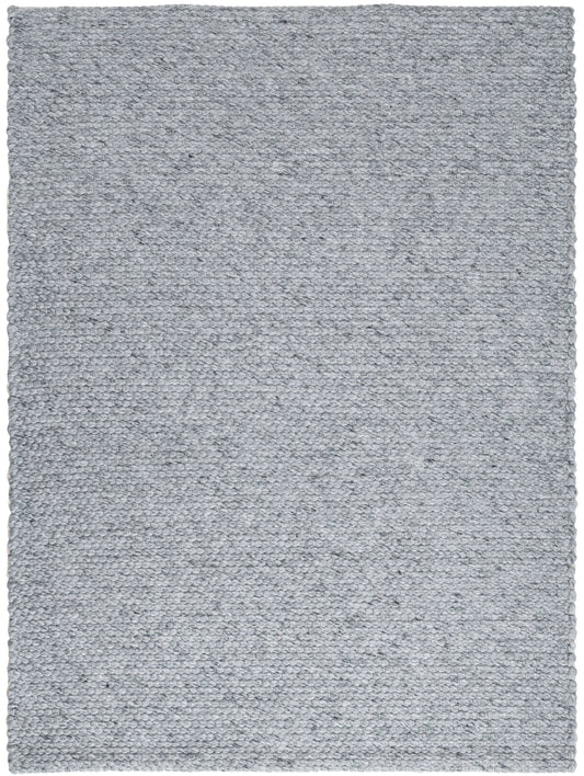 Solid Design Recycled Low Pile Eco Rug | Jaya