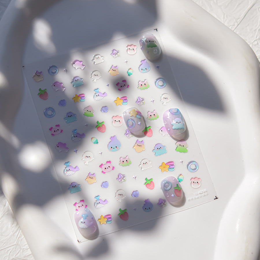 Hello Claws | Jelly Fish Nail Deco Sticker