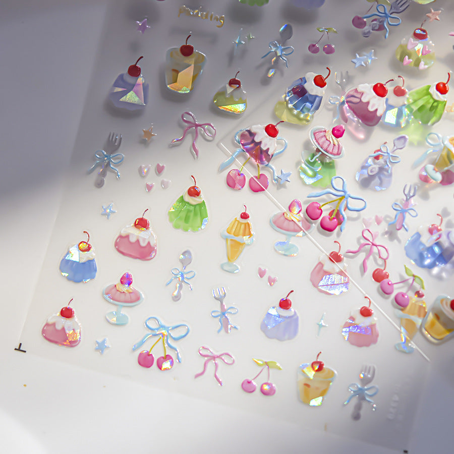 Hello Claws | Jelly Pudding Nail Deco Sticker