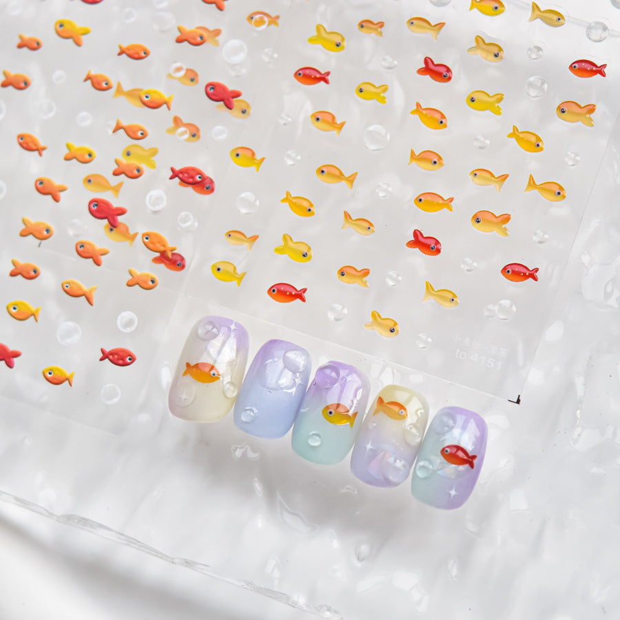Hello Claws | Jelly Fish Nail Deco Sticker
