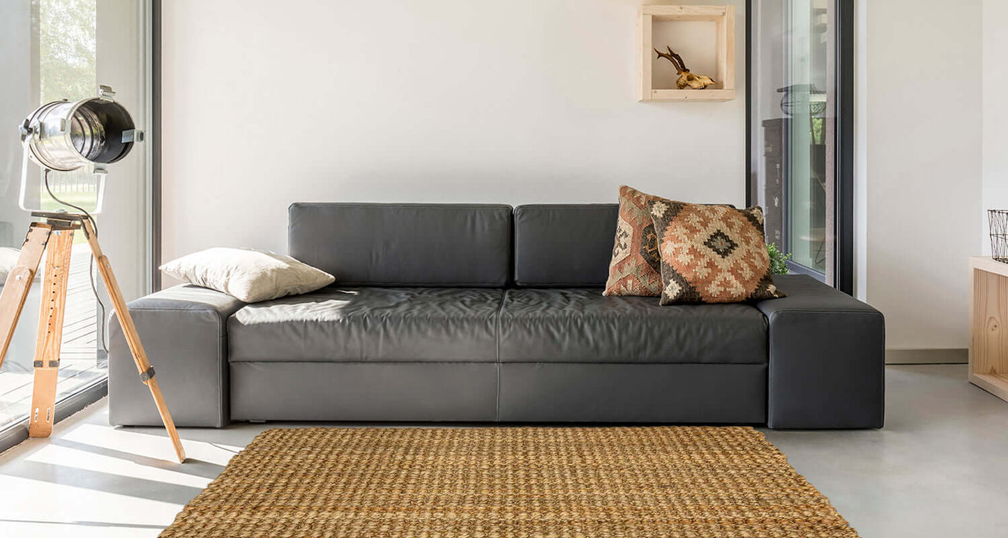 Handmade Natural Jute Rug