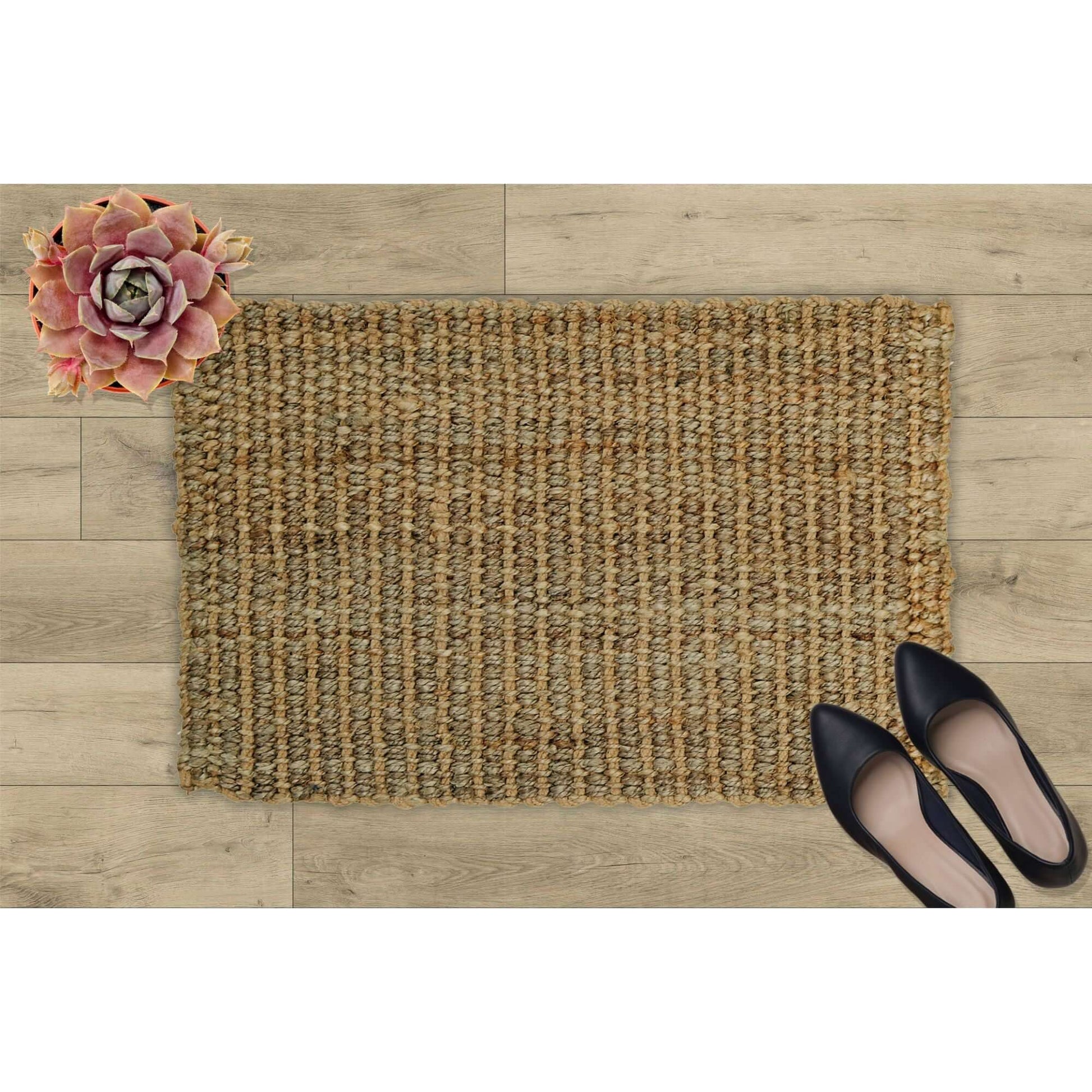 Handmade Natural Jute Rug