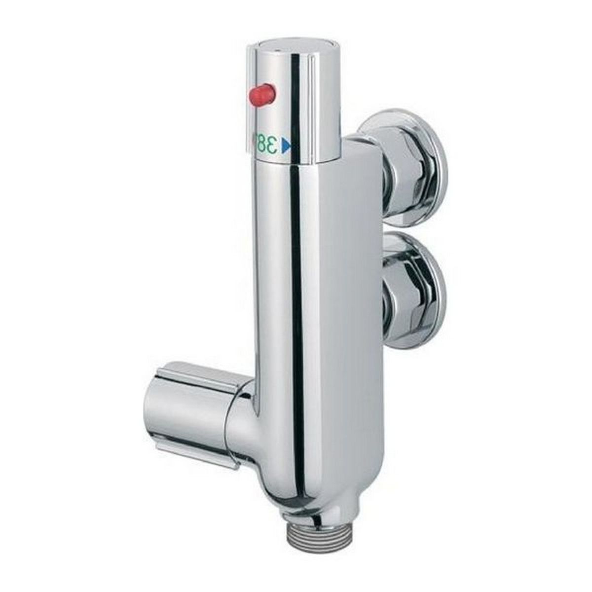AG Thermostatic Vertical Shower Mixer Valve in Chrome