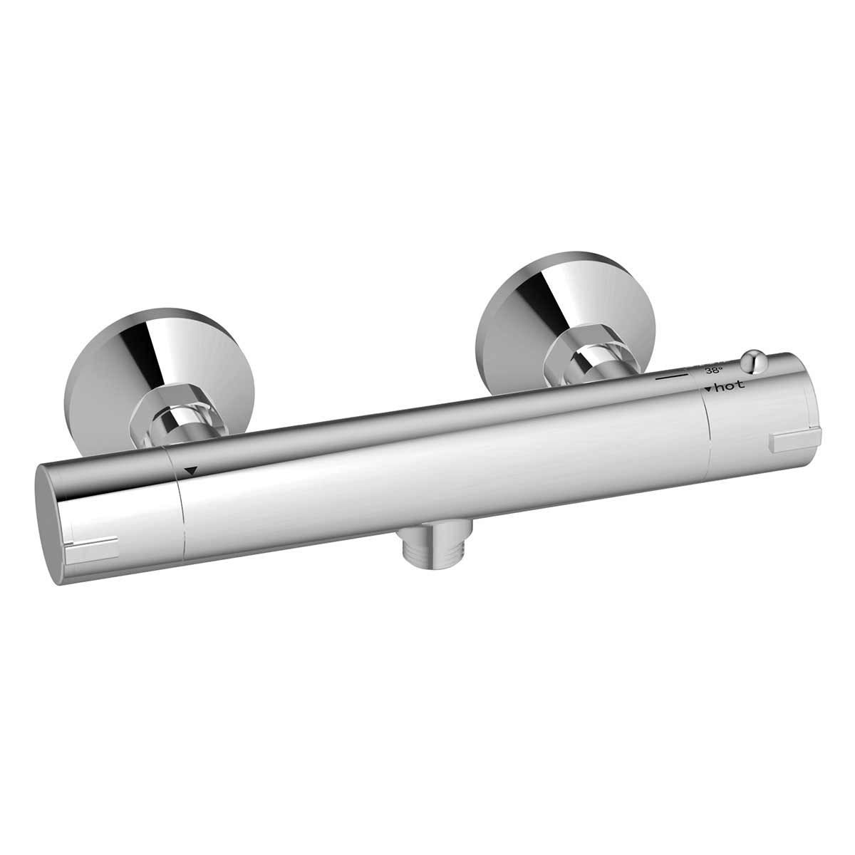 AG Round Exposed Thermostatic Shower Valve in Chrome