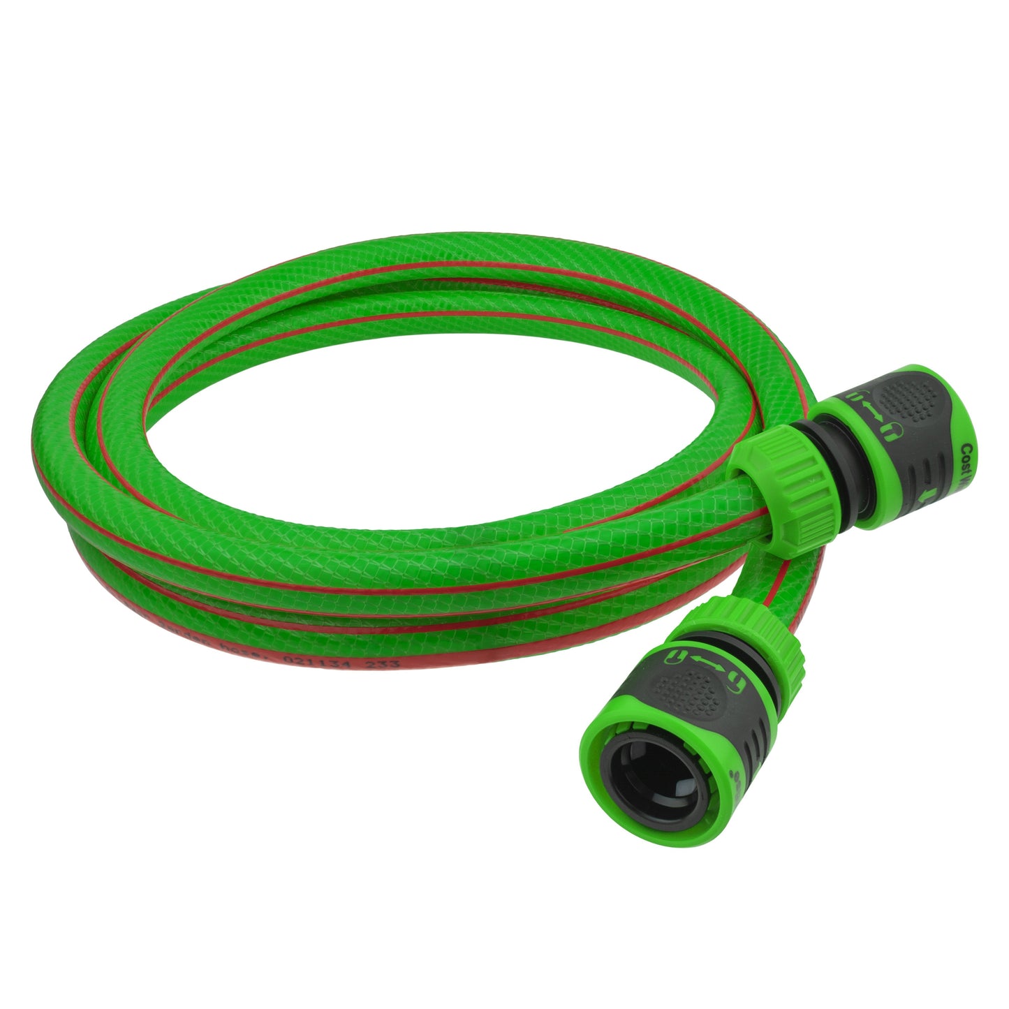 Premium Garden Hose Green with Green Lock Connectors for Drip Irrigation Fitting