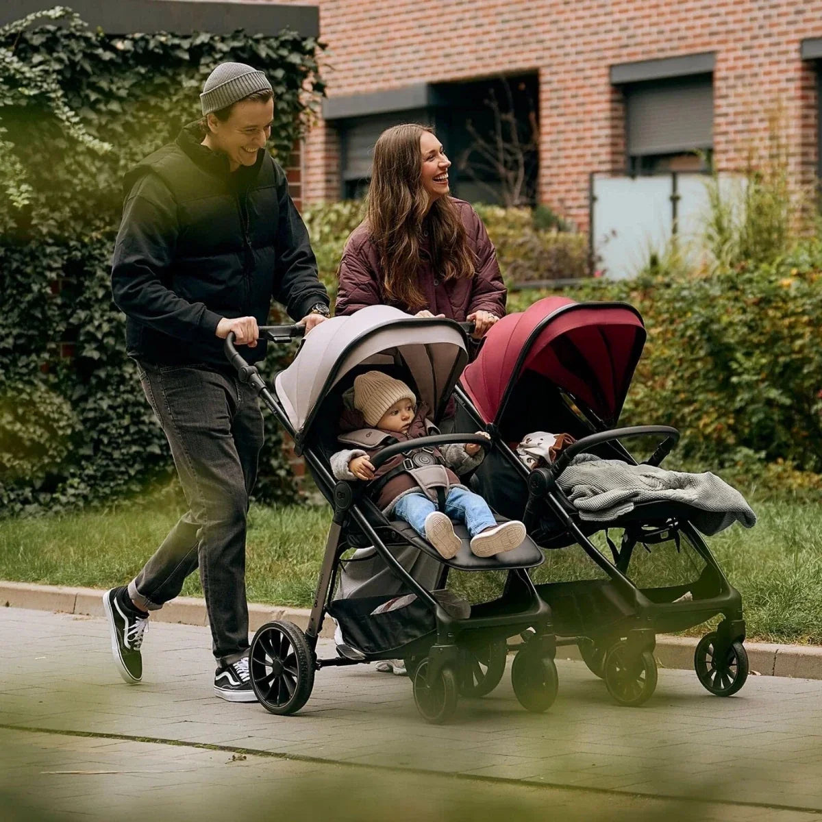 Kinderkraft Grande 2 Stroller - Dark Ruby