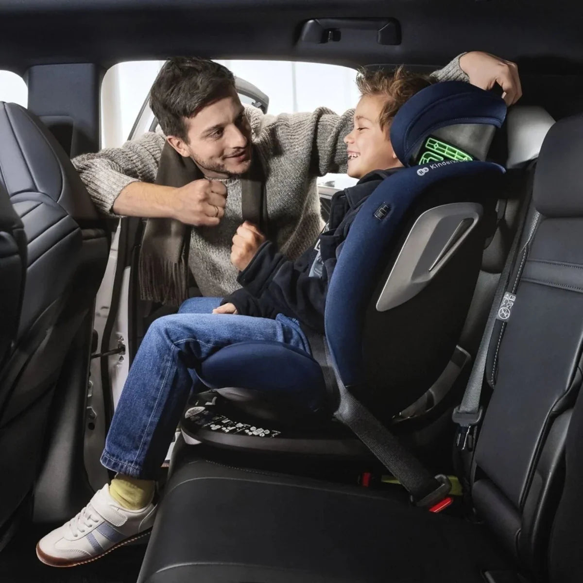 Kinderkraft I-Grow 2 Plus Group 0+/1/2/3 i-Size Car Seat - Black