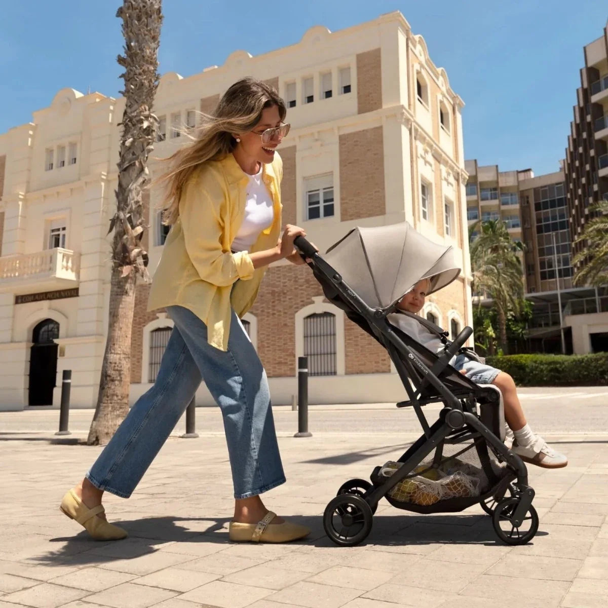 Kinderkraft Indy 3 Stroller - Urban Grey