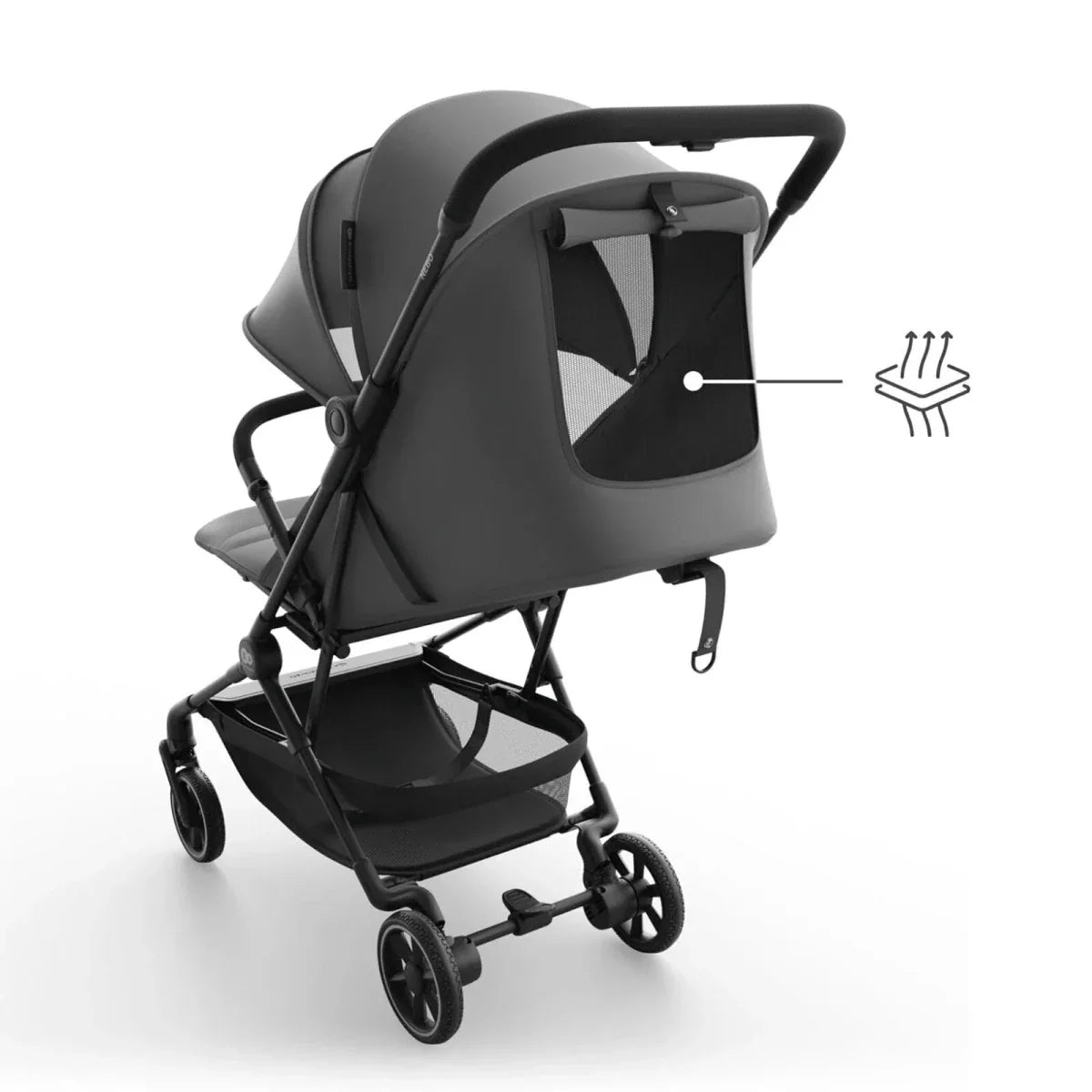 Kinderkraft Nebo Compact Stroller - Platinium Grey