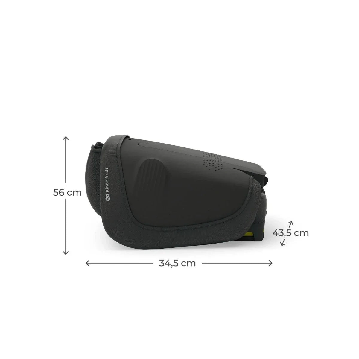 Kinderkraft UNITY 2 i-Size Group 2/3 Car Seat - Black