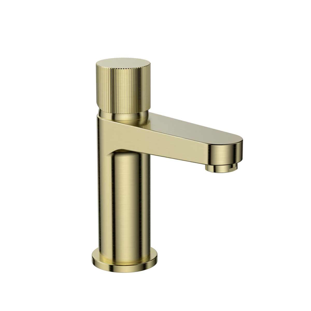 AG Koko Mono Basin Mixer Tap Brushed in Brass