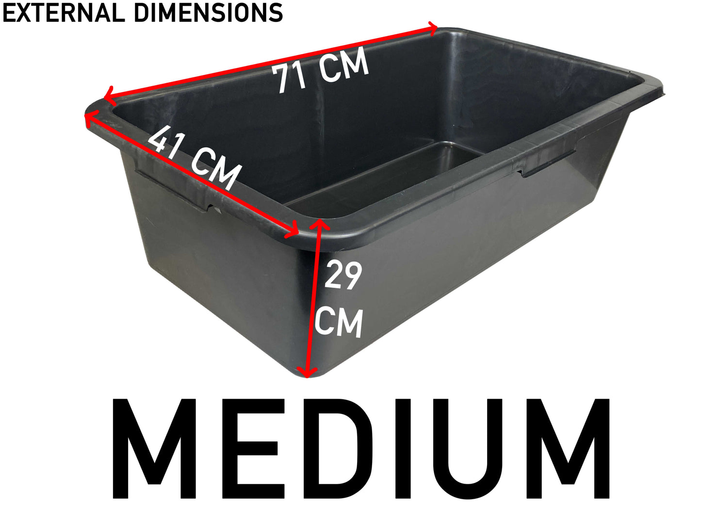Versatile Large 65L Dog Bath/Pool/Tub - Suitable for Small to Large Breeds - with Drain Plug & Premium Connector - Perfect for medium size dog breeds - Durable, Easy to Store