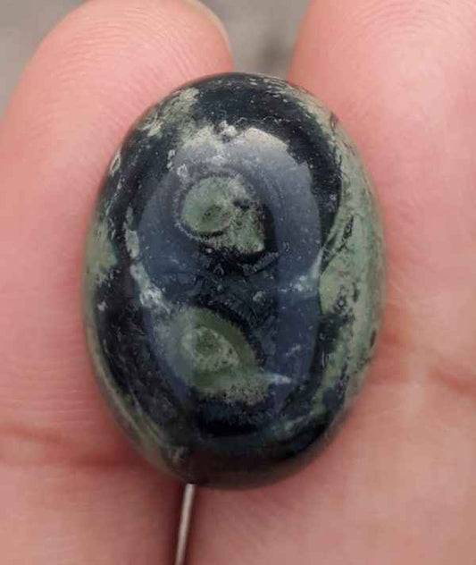 17ct Jasper - Kambaba Jasper Cabochon - Alligator Jasper - 15x20mm