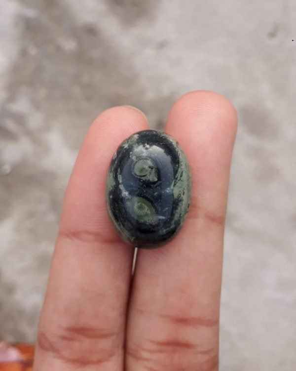 17ct Jasper - Kambaba Jasper Cabochon - Alligator Jasper - 15x20mm