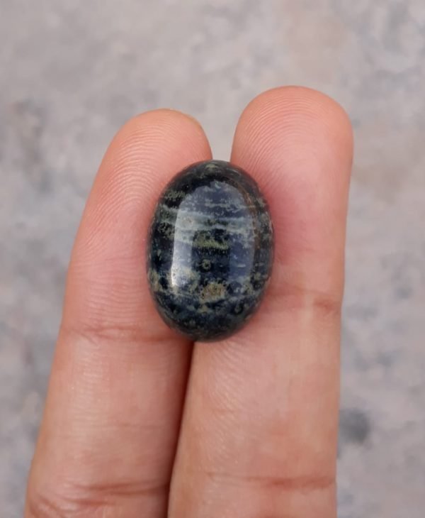 13.2ct Jasper - Kambaba Jasper Cabochon - Alligator Jasper - 13x18mm