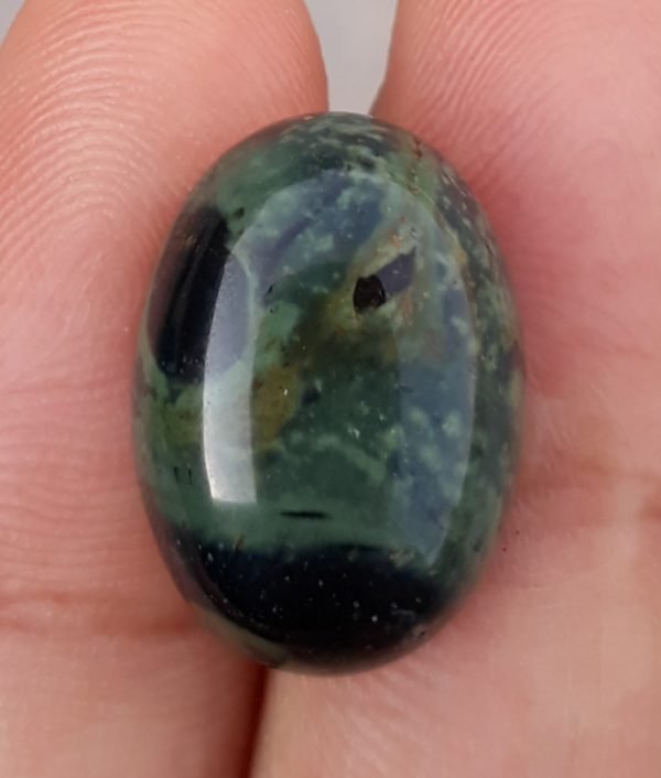 12.5ct Jasper - Kambaba Jasper Cabochon - Alligator Jasper - 13x18mm