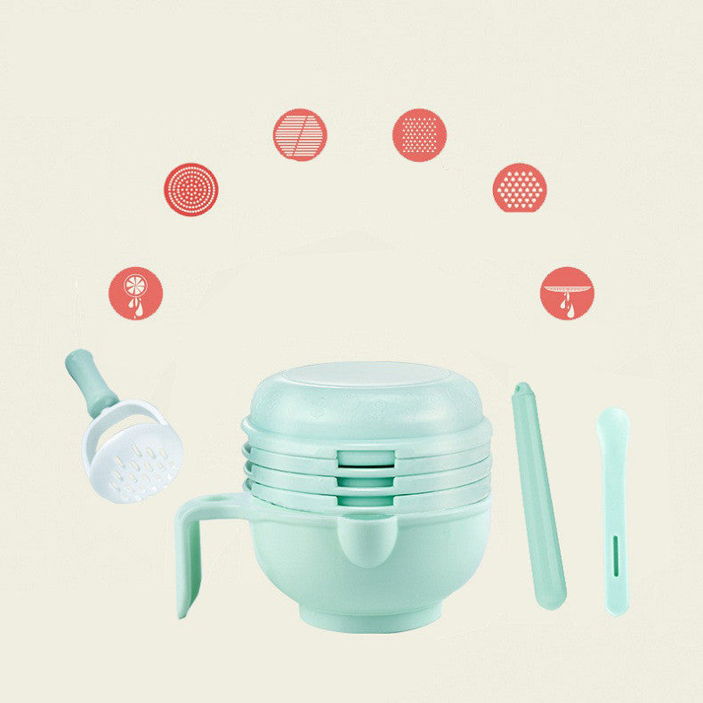 Kerafyn Manual Baby Food Grinder | Portable Food-Grade Processor