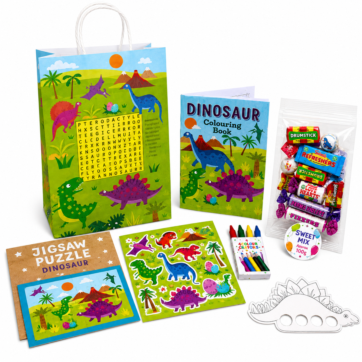 Kids Themed Party Bags (Optional 150g Sweets)