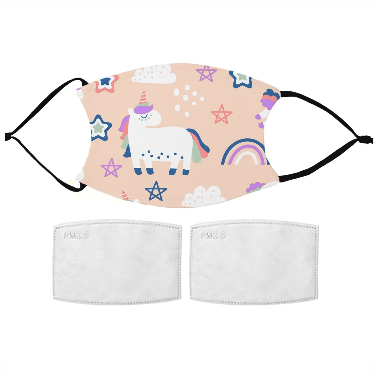 Kids Cute Unicorn Face Mask