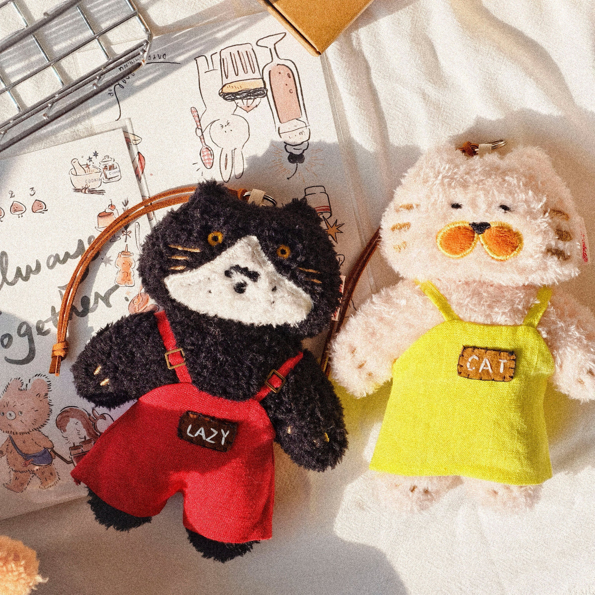 Daily White | George Kitty Plush Toy