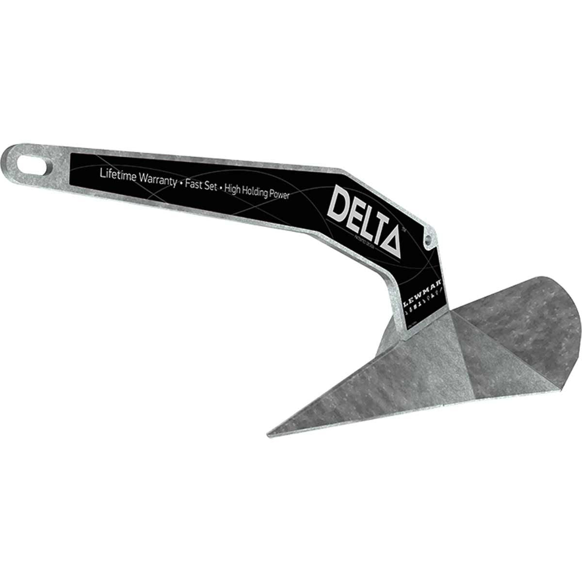 Lewmar Delta Plow Anchor (16kg / Galvanised Steel)