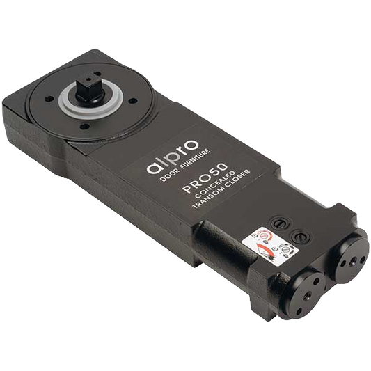 ALPRO Heavy Duty No Hold Open Concealed Transom Door Closer
