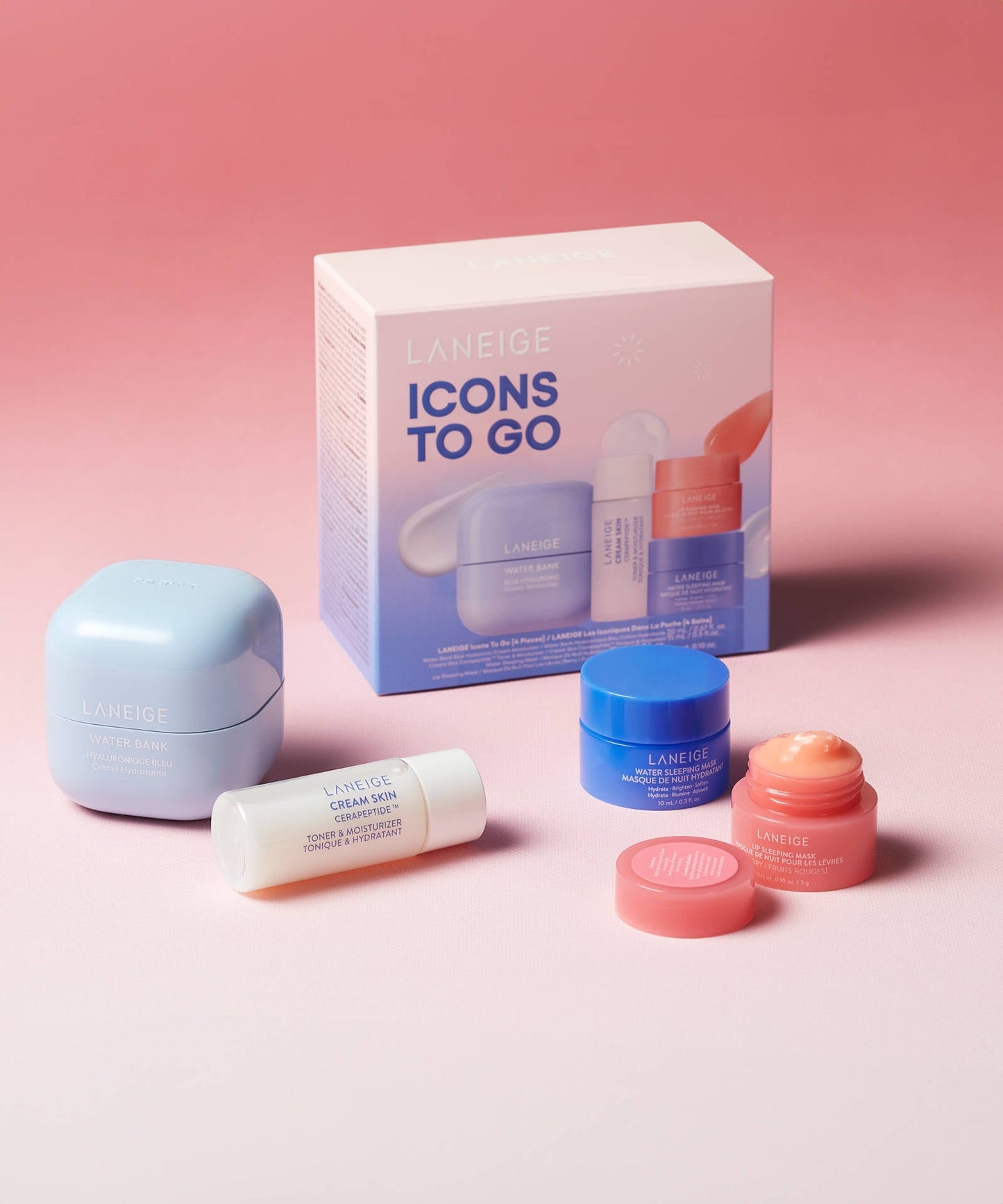 Laneige Icons To Go - 4 Piece set