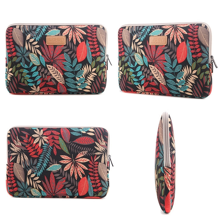 Lisen 10 inch Sleeve Case  Colorful Leaves Zipper Briefcase Carrying Bag for iPad Air 2, iPad Air, iPad 4, iPad New, Galaxy Tab A 10.1, Lenovo Yoga 10.1 inch, Microsoft Surface Pro 10.6,  10 inch and Below Laptops / Tablets, 10 inch