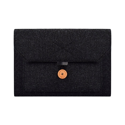 ND06 Multi-purpose Felt Button Laptop Inner Bag for 13.3 inch Laptop, 13.3 inch