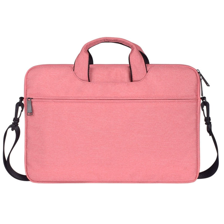 ST01S Waterproof Oxford Cloth Hidden Portable Strap One-shoulder Handbag for 14.1 inch Laptops, ST01S 14.1 inch Light Grey, ST01S 14.1 inch Dark Gray, ST01S 14.1 inch Navy Blue, ST01S 14.1 inch Black, ST01S 14.1 inch Pink