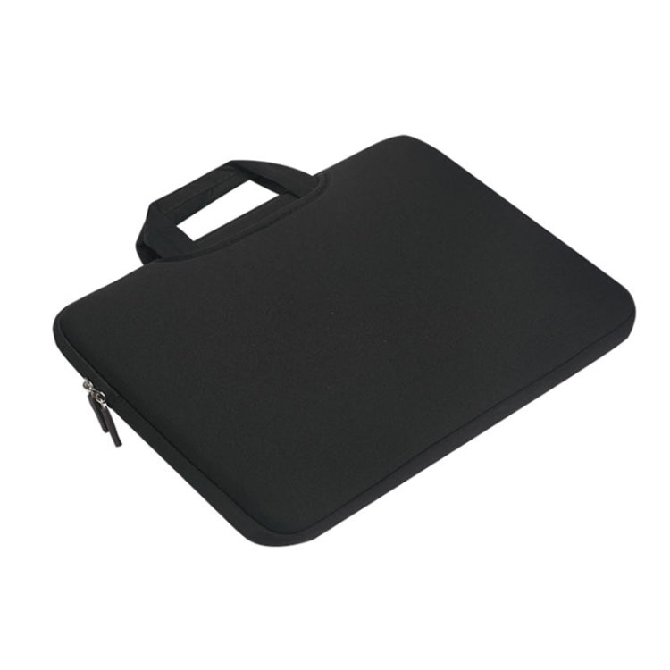 13.3 inch Portable Air Permeable Handheld Sleeve Bag for MacBook Air / Pro, Lenovo and other Laptops, Size: 34x25.5x2.5cm(Black)