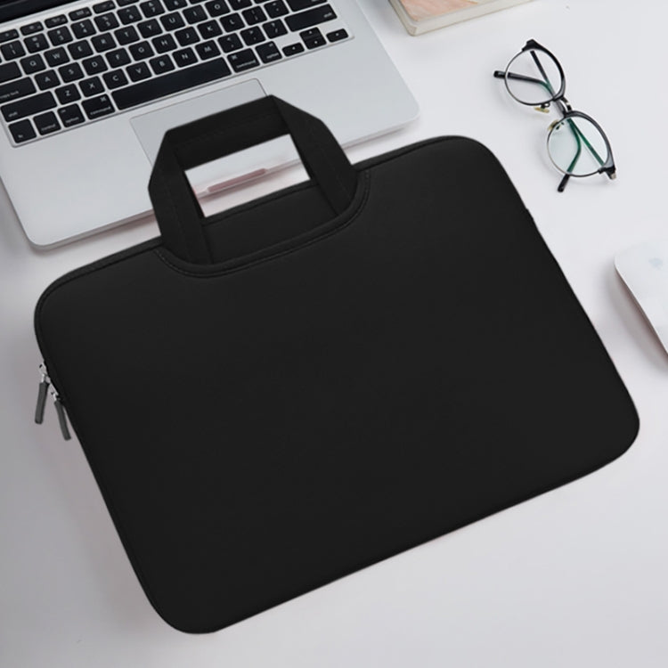 13.3 inch Portable Air Permeable Handheld Sleeve Bag for MacBook Air / Pro, Lenovo and other Laptops, Size: 34x25.5x2.5cm, 13.3 inch Magenta, 13.3 inch Grey, 13.3 inch Green, 13.3 inch Pink, 13.3 inch Black