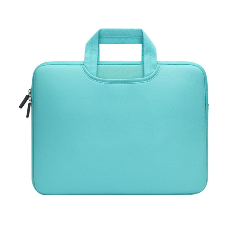 15.4 inch Portable Air Permeable Handheld Sleeve Bag for MacBook Air / Pro, Lenovo and other Laptops, Size: 38x27.5x3.5cm, 15.4 inch Magenta, 15.4 inch Blue, 15.4 inch Grey, 15.4 inch Green, 15.4 inch Pink, 15.4 inch Black