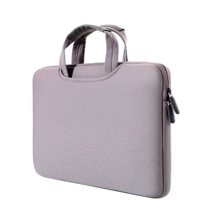 15.4 inch Portable Air Permeable Handheld Sleeve Bag for MacBook Air / Pro, Lenovo and other Laptops, Size: 38x27.5x3.5cm, 15.4 inch Grey, 15.4 inch Green, 15.4 inch Pink, 15.4 inch Black