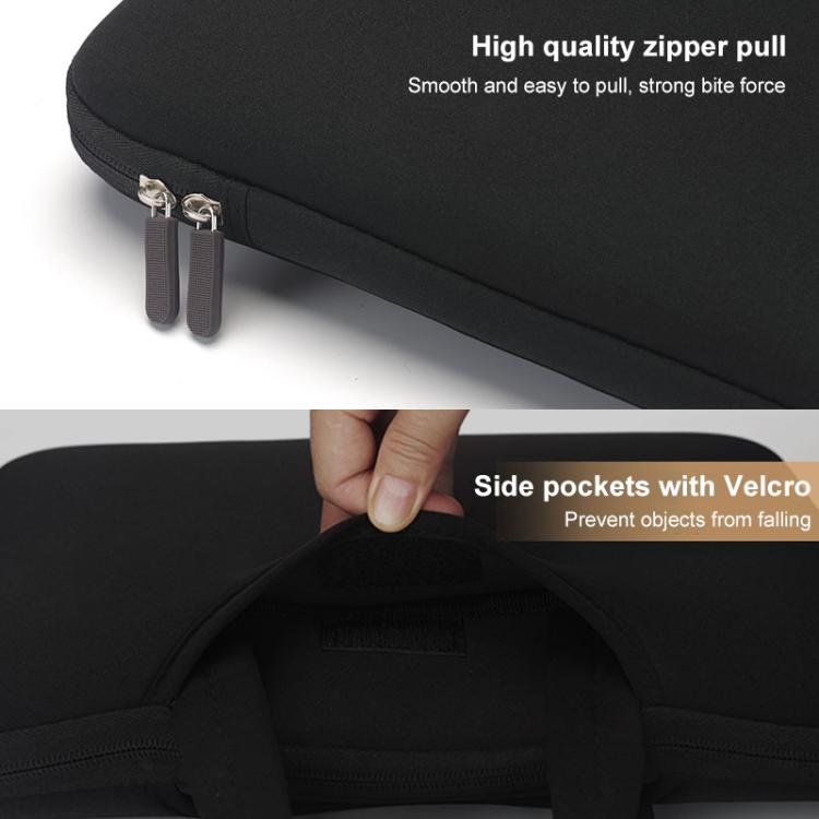 15.4 inch Portable Air Permeable Handheld Sleeve Bag for MacBook Air / Pro, Lenovo and other Laptops, Size: 38x27.5x3.5cm, 15.4 inch Magenta, 15.4 inch Blue, 15.4 inch Grey, 15.4 inch Green, 15.4 inch Pink, 15.4 inch Black