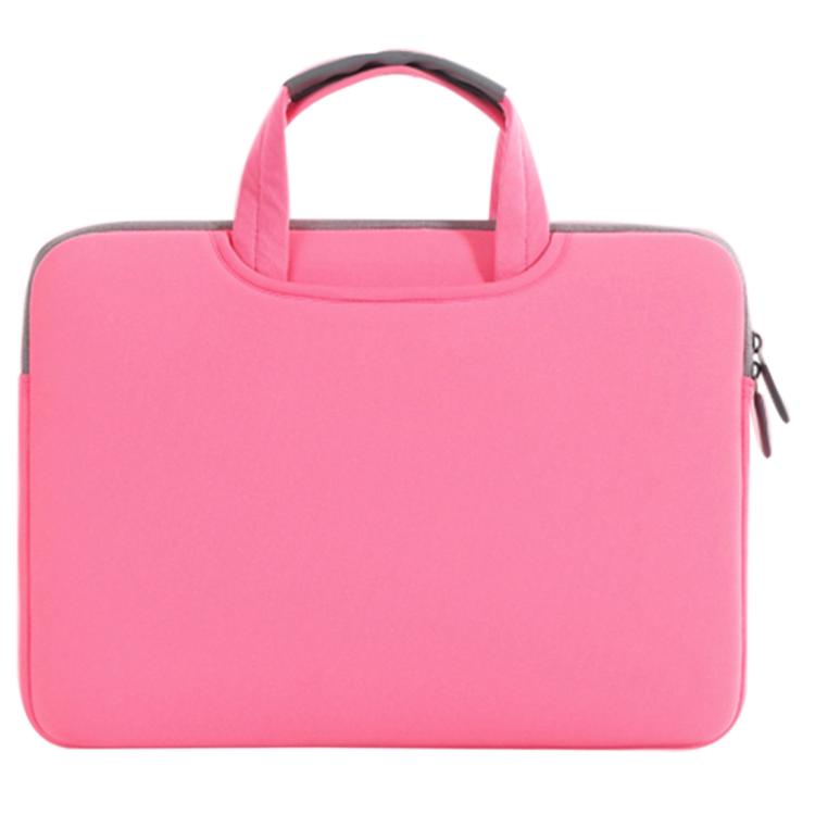 15.6 inch Portable Air Permeable Handheld Sleeve Bag for Laptops, Size: 41.5x30.0x3.5cm, 15.6 inch Black, 15.6 inch Pink, 15.6 inch Green, 15.6 inch Grey, 15.6 inch Magenta